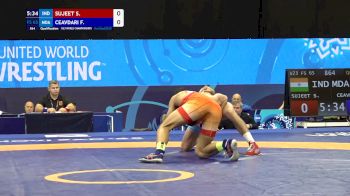 65 kg Qualif. - Sujeet Sujeet, India vs Fiodor Ceavdari, Moldova