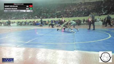 118 lbs Round Of 64 - Henry McLellan, Ada Junior High vs Gannon Wilson, Broken Arrow