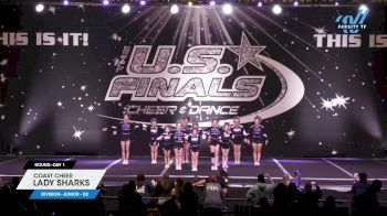 Coast Cheer - Lady Sharks [2024 L2 Junior - D2 Day 1] 2024 The U.S. Finals: Ocean City