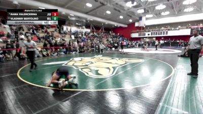 106 lbs Quarterfinal - Rama Valencerina, John F Kennedy -Fremont vs Vladimir Bertolino, Willits