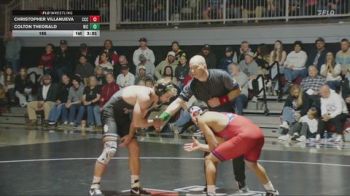 165 lbs Colton Theobald, North Idaho College vs Christopher Villanueva, Clackamas Community College