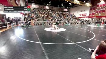 132 lbs Champ. Round 2 - Parker Hill, Kelly Walsh vs Lander Rice, Mountain View