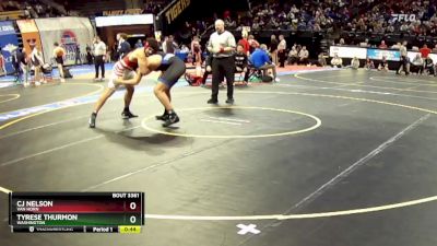 215 Class 3 lbs Cons. Semi - CJ Nelson, Van Horn vs Tyrese Thurmon, Washington