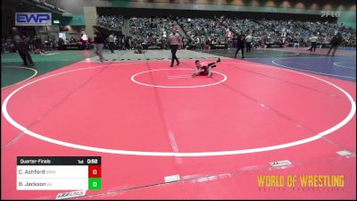 55 lbs Quarterfinal - Chance Ashford, Grindhouse vs Barrett Jackson, Eastside United