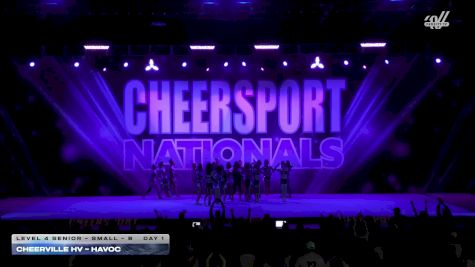 CheerVille HV - Havoc [2026 L4 Senior - Small - B Day 1] 2026 CHEERSPORT National All Star Cheerleading Championship
