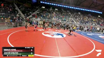 62 lbs Champ. Round 1 - Brinley Howe, Buffalo Outlaws Wrestling Club vs Sawyer Shelton, Evanston Elite Wrestling Club
