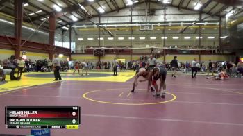 144 lbs Cons. Round 7 - Melvin Miller, Bishop McCort vs Brogan Tucker, St Paris Graham