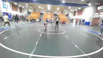 58-61 lbs 3rd Place Match - John Campbell Jr., San Clemente Youth Wrestling vs Hudson Newman, Ridgecrest Wrestling Club
