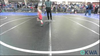 45 lbs Round Of 16 - Noah Grice, Duncan Demon Wrestling vs Ezra New, Marlow Outlaws