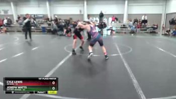 110 lbs Placement (4 Team) - Cyle Lewis, VA Elite vs Joseph Watts, Daytrip Orange