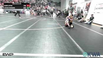 49 lbs Consi Of 4 - Kane Leyba, Team Tulsa Wrestling Club vs Logan Rosiere, Keystone Kids Wrestling Club