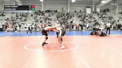 160 lbs Round Of 64 - Ayden Lambert, MA vs Hayden Carl, VA
