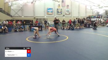 55 kg Round Of 64 - Daniel Wask, Blair Academy vs Lain Yapoujian, Phil Nowick Wrestling Club