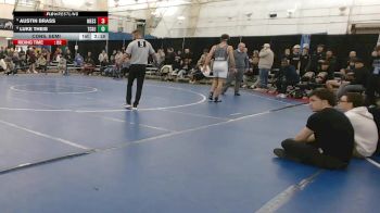 184 lbs Cons. Semi - Luke Theis, Tcnj vs Austin Brass, Messiah