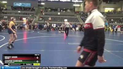 120 lbs Semifinal - Brady Grier, Wrath vs Cooper Gardner, Team Montana