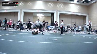 116 lbs Round Of 32 - Berdj Serrano, Gold Rush Wr Ac vs Lucas Loew, Golden Coast Grappling