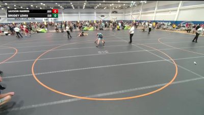 106 lbs Champ. Round 3 - Jaxson Harris, Unattached vs Brodey Lewis, BAM TC