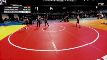 6A 113 lbs Champ. Round 1 - Cayden Campbell, Allen vs Jiovani Hernandez, Katy Paetow