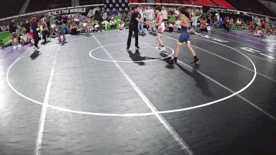 130 lbs Addyxus Echak, Alaska 1 14U Boys vs Lucas Nevins, Idaho 14U Boys