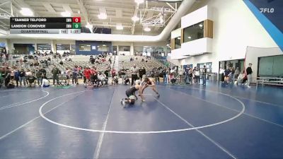 138 lbs Quarterfinal - Tanner Telford, Sanderson Wrestling Academy vs Landon Conover, Sublime Wrestling Academy