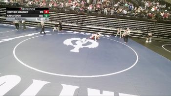 5A 190 lbs Semifinal - Nadia Good, Northridge vs Heather Weakley, Springville