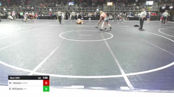 138 lbs Consi Of 8 #2 - Max Tesson, Warrenton Wrestling Club vs Brody Williams, Florida National Team