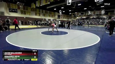 120 lbs Cons. Round 3 - Jacob Balladarez, Palm Desert vs Fernando Mejia, Centennial (Nevada)