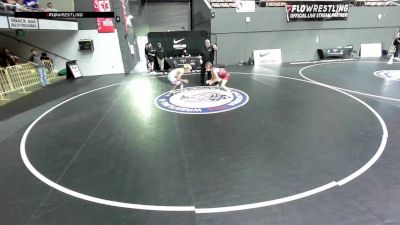 All Cadet Boys Freestyle Lower - 120 lbs Champ. Round 1 - Trent Lopez, Vacaville Wrestling Club vs Gavin Cortez, Pacifica High School Wrestling