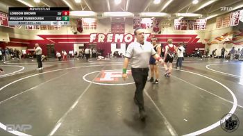 165 lbs Prelim - London Brown, San Lorenzo Valley vs William Yarbrough, King`s Academy
