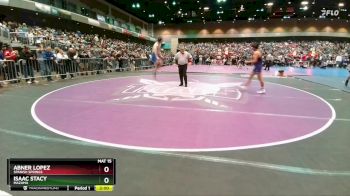 150 lbs Champ. Round 1 - Abner Lopez, Spanish Springs vs Isaac Stacy, Mazama