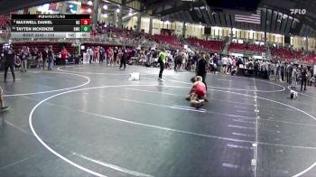 110 lbs 7th Place Match - Maxwell Daniel, Norfolk Catholic vs Tayten McKenzie, Syracuse Mat Club