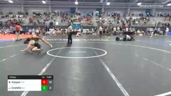 132 lbs Prelims - Brac Hooper, Indiana High Rollers HS vs Jake Costello, Becca Black