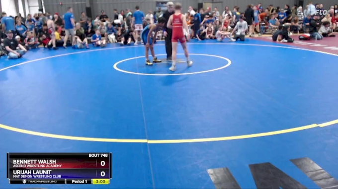 92 Lbs 1st Place Match - Bennett Walsh, Ascend Wrestling Academy Vs ...