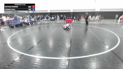 100 lbs Nathan Dornin, California Gold vs Dennis Hall, New Jersey