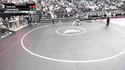 6A 113 lbs Cons. Round 2 - Gavin Ball, Riverton vs Ethan Reeves, Pleasant Grove