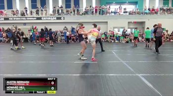 120 lbs Round 3 (6 Team) - Austin Bernash, U2 Upstate Uprising vs Howard Hill, Grapple Academy
