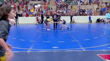 95 lbs Quarterfinal - Carter Seto, Harris County Wrestling Club vs John (Wyatt) Schuck, Pope Junior Wrestling Club