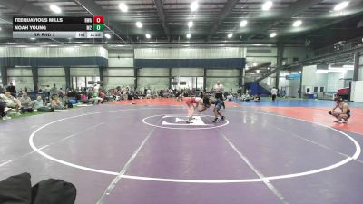 116 lbs Rr Rnd 7 - Teequavious Mills, Roundtree Wrestling Academy - BHS vs Noah Young, M2 Training Center - BHS