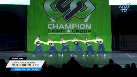 Dance Force Studios - Old School Kids [2025 Tiny - Prep - Hip Hop Day 2] 2025 CSG Dance Grand Nationals