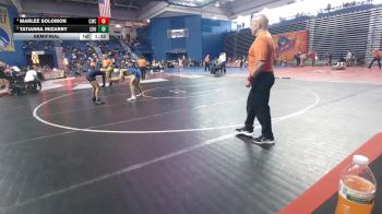 120 lbs Semifinal - Marlee Solomon, Canon McMillan vs Tatianna Irizarry, Choate Rosemary Hall