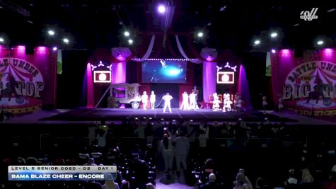 Bama Blaze Cheer - Encore [2025 L5 Senior Coed - D2 Day 1] 2025 ASC Battle Under the Big Top Grand Nationals