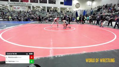 101 lbs Consi Of 16 #2 - Lorenzo Maldonado, Roughrider Wrestling Club vs Aiden Nelmes, COWA