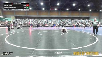 170 lbs Round Of 16 - Ryan Lewis, Middleton Wrestling Club vs Kaden Martinez, Sierra Sabers