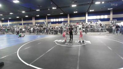 65 lbs Consi Of 16 #2 - Waylon Worley, Florida Elite Wrestling vs Kneeland Senescall, Big Cat WC