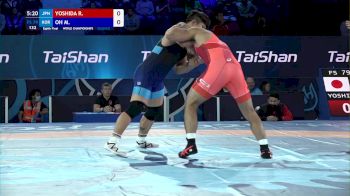 79 kg 1/8 Final - Ryuki Yoshida, Japan vs Manho Oh, South Korea