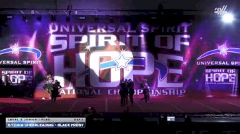 S.T.O.R.M Cheerleading - Black Frost [2026 L3 Junior - Flex Day 1] 2026 Spirit of Hope Grand Nationals