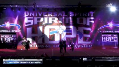 S.T.O.R.M Cheerleading - Black Frost [2026 L3 Junior - Flex Day 1] 2026 Spirit of Hope Grand Nationals