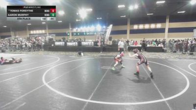 78 lbs 5th Place - Tomas Forsythe, Monster Garage vs Aaron Murphy, Nomad Wrestling Club