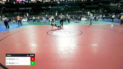 95 lbs Consi Of 8 #2 - Kevin Branco, Long Branch vs Owen Wright, Verona