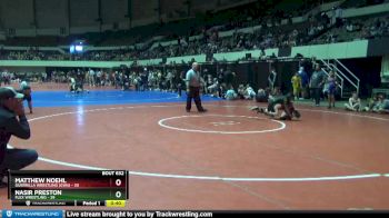 88 lbs Semifinal - Matthew Noehl, Guerrilla Wrestling (GWA) vs Nasir Preston, Flex Wrestling